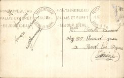 CPA Fontainebleau Church Saint Louis