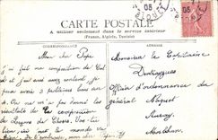 CPA Paris Arts Metiers La Street Reaumur Tram Bicycle