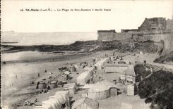 El St Malo de CPA la playa de la buena ayuda tiene marea baja