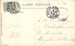 CPA Collection Artistique Aix les Bains Bords du lac du Bourget
