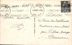 CPA Pouliguen the Rocks of Orande Dimensions Bay of Scali