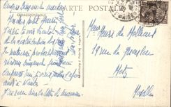 CPA Angers the Castle Ditches the Levis Bridge the End of the World