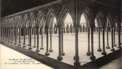 CPA Mont Saint Michel and its Wonders the Abbey