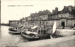 Arreglos del La del St Malo de CPA de los barcos de Dinan