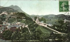 CPA Lourdes Panorama Seen from of the Bridge of the Boulevard