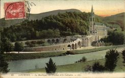 CPA Lourdes La Basilica Swimming pools and the Martyrdom