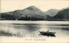 CPA the Lake of Lourdes