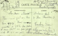 CPA Cayterets Grand Hotel d'Angleterre Le Boulevard