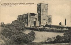 CPA Chateau foret de Mauvezin Propriete des Comtes de Bigorre Devint Possession anglaise par le Traite de Bretigny