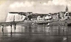 CPSM Seas Les Bains the Beach