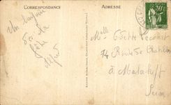 CPA Fields On Tarentaine View