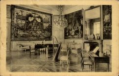 CPA Castle Of Compiegne Living room Of Music Tapestries Of the Goblins And Beauvais