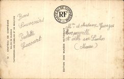 CPA Castle Of Compiegne Living room Of Music Tapestries Of the Goblins And Beauvais