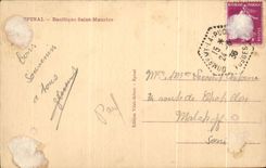 CPA Epinal Basilica Saint Mauricio