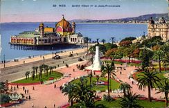 CPA Nice Jardin Albert 1er Et Jetee Promenade