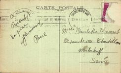 CPA Monument De Pensylvanie Varennes Militaria