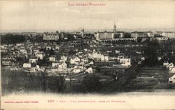 CPA the High Pyrenees Pau seen Panoramaque taken of Guindalos