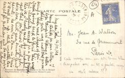 CPA Surroundings De Cambo Itkassou the Roland No