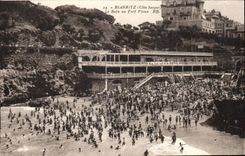 CPA Biarritz Le Bassin Au Port Vieux