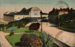 CPA Biarritz La Casino Municipal et les jardins