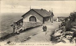 Funicular CPA Lourdes of the Peak of Jer La Parks Summit