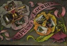 CPA a Thought Of Lourdes