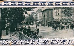 CPA Paris Boulevard and Gate Saint Martin