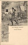 CPA Nos Vieilles Chansons Monsieur Dumollet