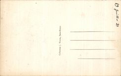 Interior CPA Of the Vault Of Virgin Yaudet La