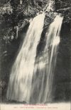 CPA the High Pyrenees Eaux Good Cascades Of the Large Beech