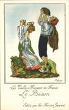 CPA Les Vieilles Provinces de France Le Bearn Publicite Farines Jammet