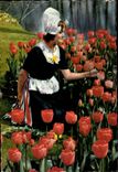 TARJETA MODERNA Holanda en los tulipanes de Bloementooi