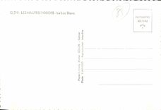 MODERN CARD the high Vosges the White Lake