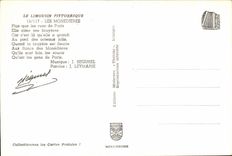 Ovejas pintorescas de Limousion Monedieres de la TARJETA MODERNA