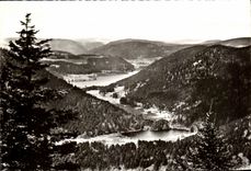 MODERN CARD the Vosges Pittoresques La Valle of the Lakes Retournemer and Longemer