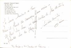 TARJETA MODERNA en el Vendee