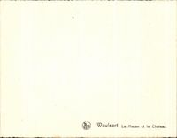 CPA Waulsort La Meuse And the Castle