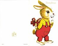 CPM Lapin Bonne annee