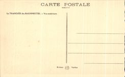 CPA La Tranchee des Baionnettes Vue exterieure Militaria