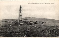 CPA Virgin Balloon of Alsace La at the Top