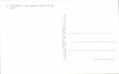 CPA Cannes View Taken Of Suquet Boats