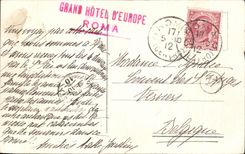 Papa de CPA Roma Passeggio Noi Giardini Vaticani