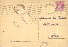 CPSM Auxerre La Prefecture