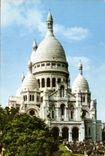 MODERN CARD Paris and Its Merveilles La Basilica deu Sacring Heart of Montamartre