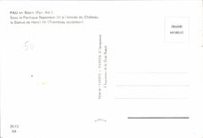 MODERN CARD Pau in Bearn Under the Gantry Napoleon III