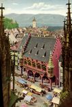 CPM Freiburg Schwarzwald Blick Vom Munster auf histor Kaufhaus