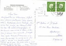 CPM Freiburg Schwarzwald Blick Vom Munster auf histor Kaufhaus