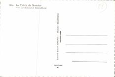 CPSM the Valley De Munster Seen On Hohrod And Hohroderg