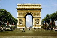 CPM Paris Arc de TRiomphe 