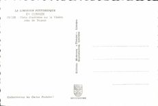 MODERN CARD the Picturesque Limousin In Correze morning of autumn on Vezere close to Bugeat